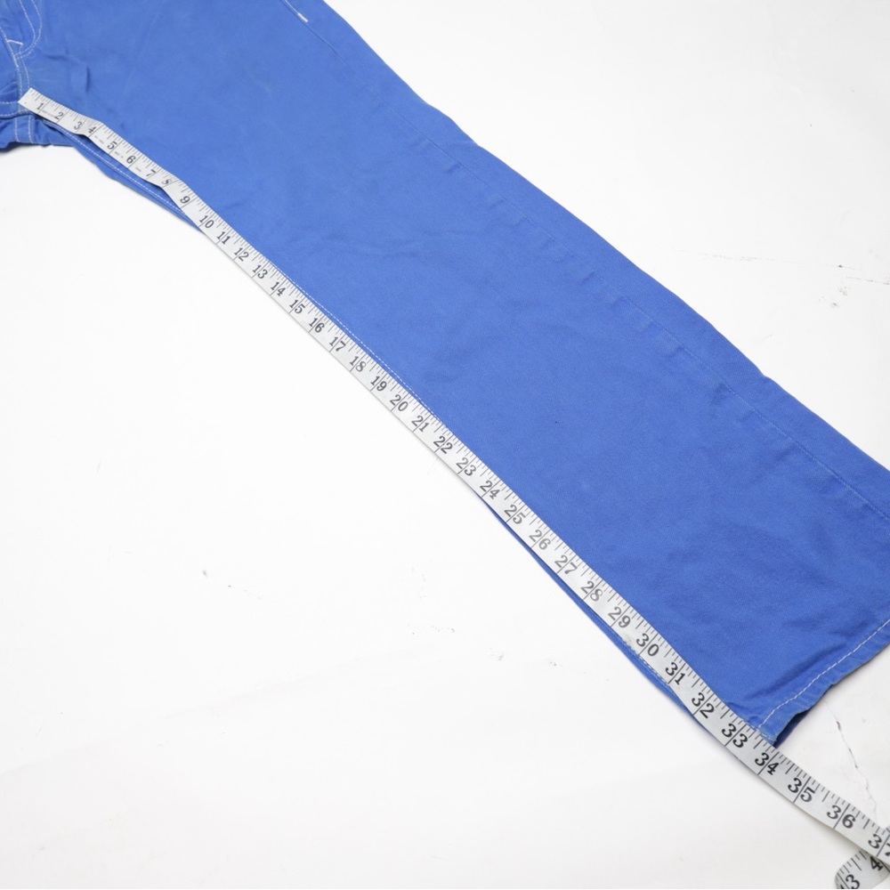 True Religion Mens Straight Jeans With Flaps Blue Size 31 - Picture 10 of 10